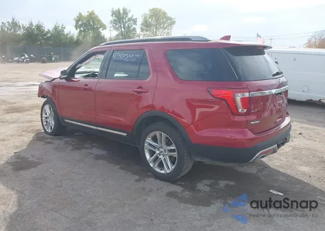 2017 Ford Explorer Xlt z USA, uszkodzony, nr VIN 1FM5K8D85HGD16166